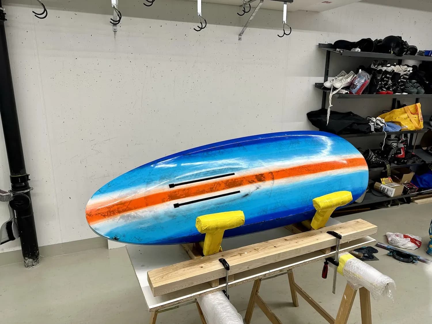 Homebuilt Wingfoilboard - Ken Adgate Style 